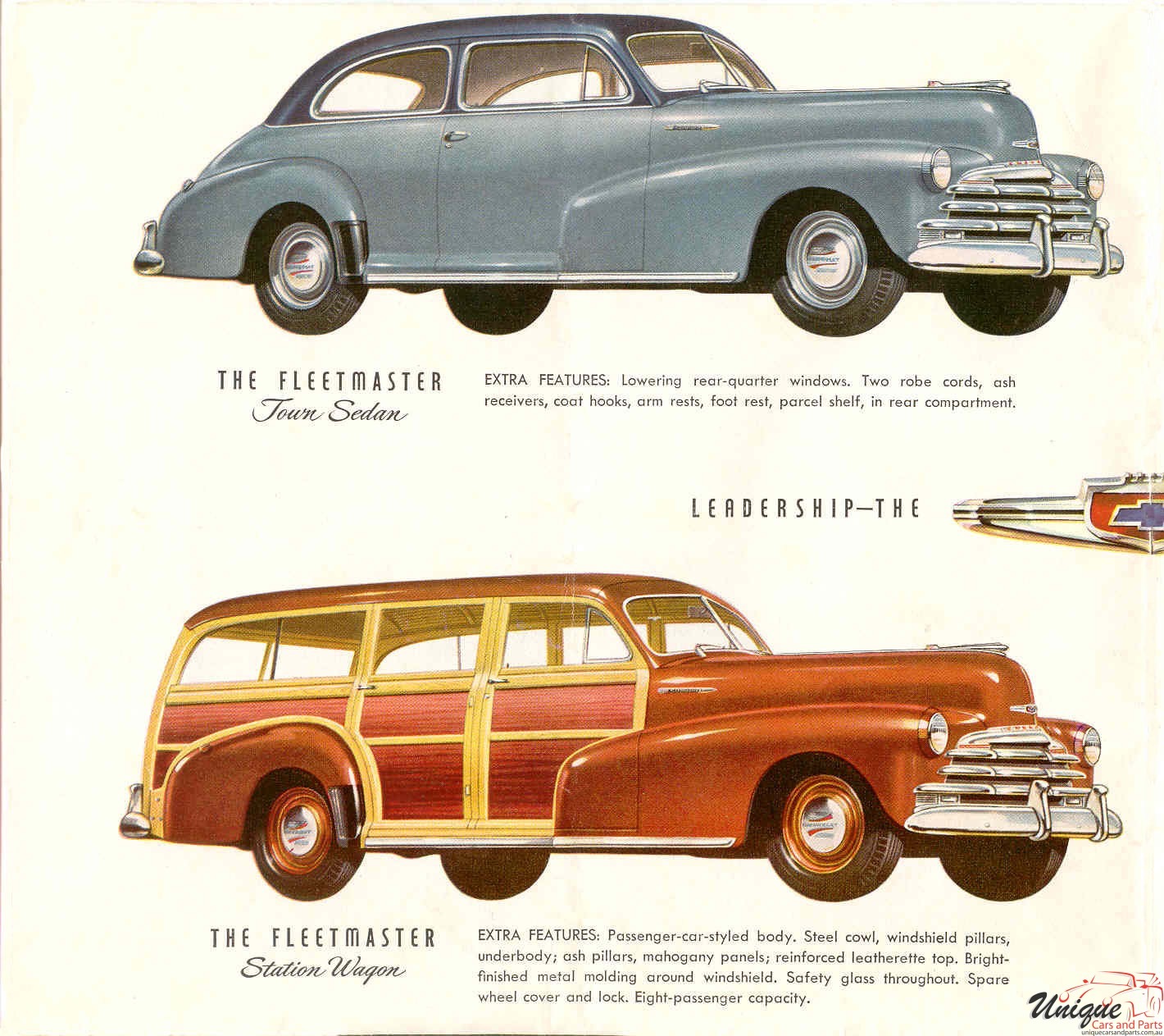 1947 Chevrolet Brochure Page 4